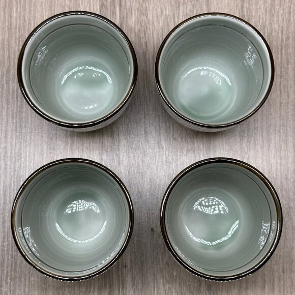 Pier 1 Import Tomoko Tea Set, Japanese Teapot with Handle and 4 Cups - Picture 12 of 16